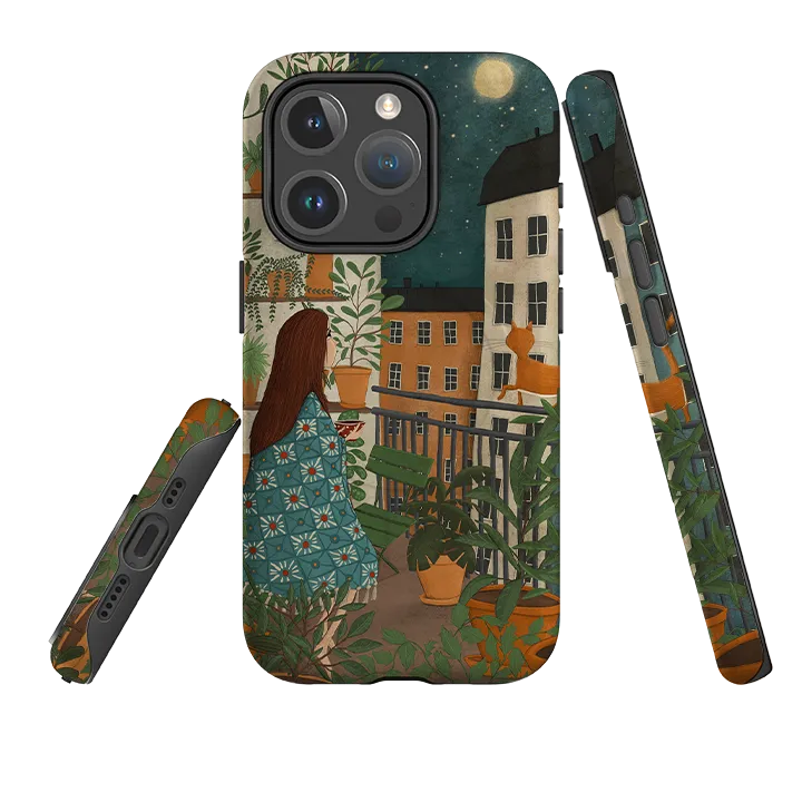 Durable Surface Protective Detail iPhone MagSafe Tough Case - Thinking Of You By Maja Lindberg