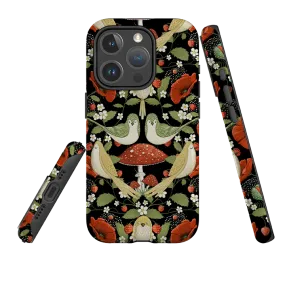 iPhone MagSafe Tough Case - Red Poppies By Maja Lindberg Modern Edge Layer