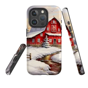 Shock Surface iPhone MagSafe Tough Case - Winter Barn