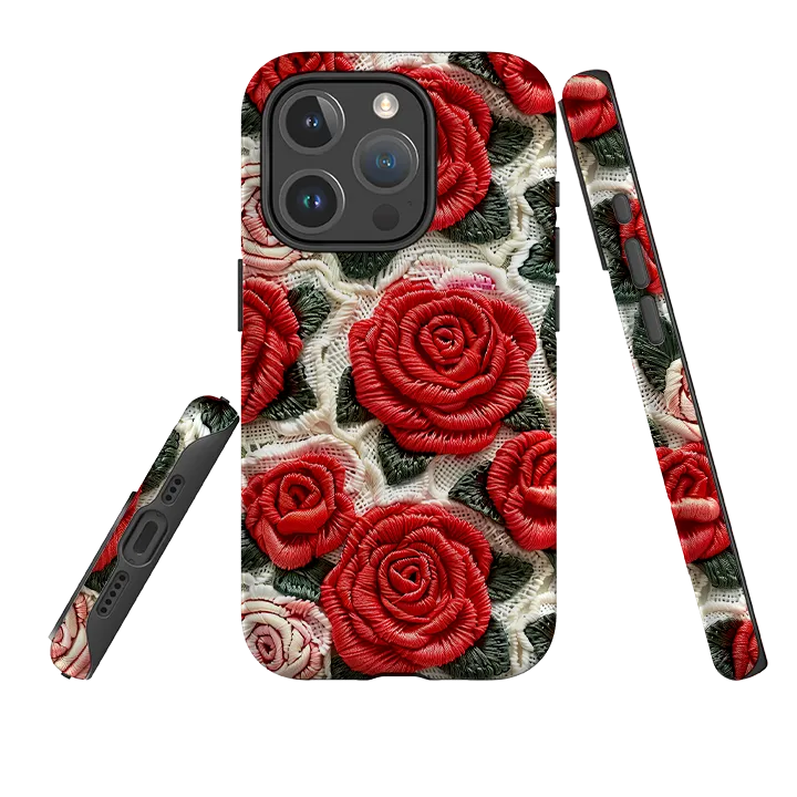 Grip Layer iPhone MagSafe Tough Case - Light Roses II