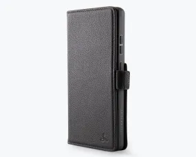 Marble Texture Light Build Samsung Galaxy S25 Ultra - Metro Leather Wallet Phone Case