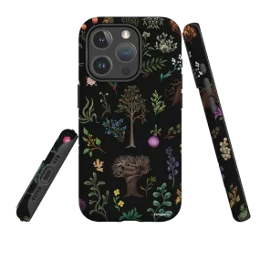 Premium Surface Texture Handheld device iPhone MagSafe Tough Case -  Herbology By Anna Stead