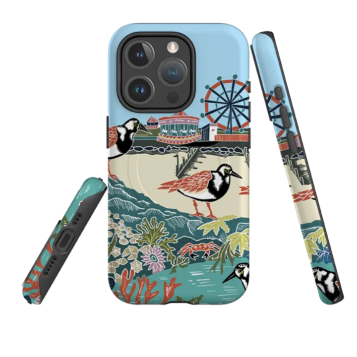 Elegant Layer Texture Grip Finish iPhone MagSafe Tough Case - Fairground By Kate heiss
