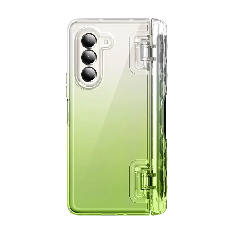 Galaxy Z Fold5 Halo - Gradient Green Compact Grip Soft Grip Layer
