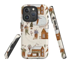 iPhone MagSafe Tough Case - Winter Life Durable Finish Layer