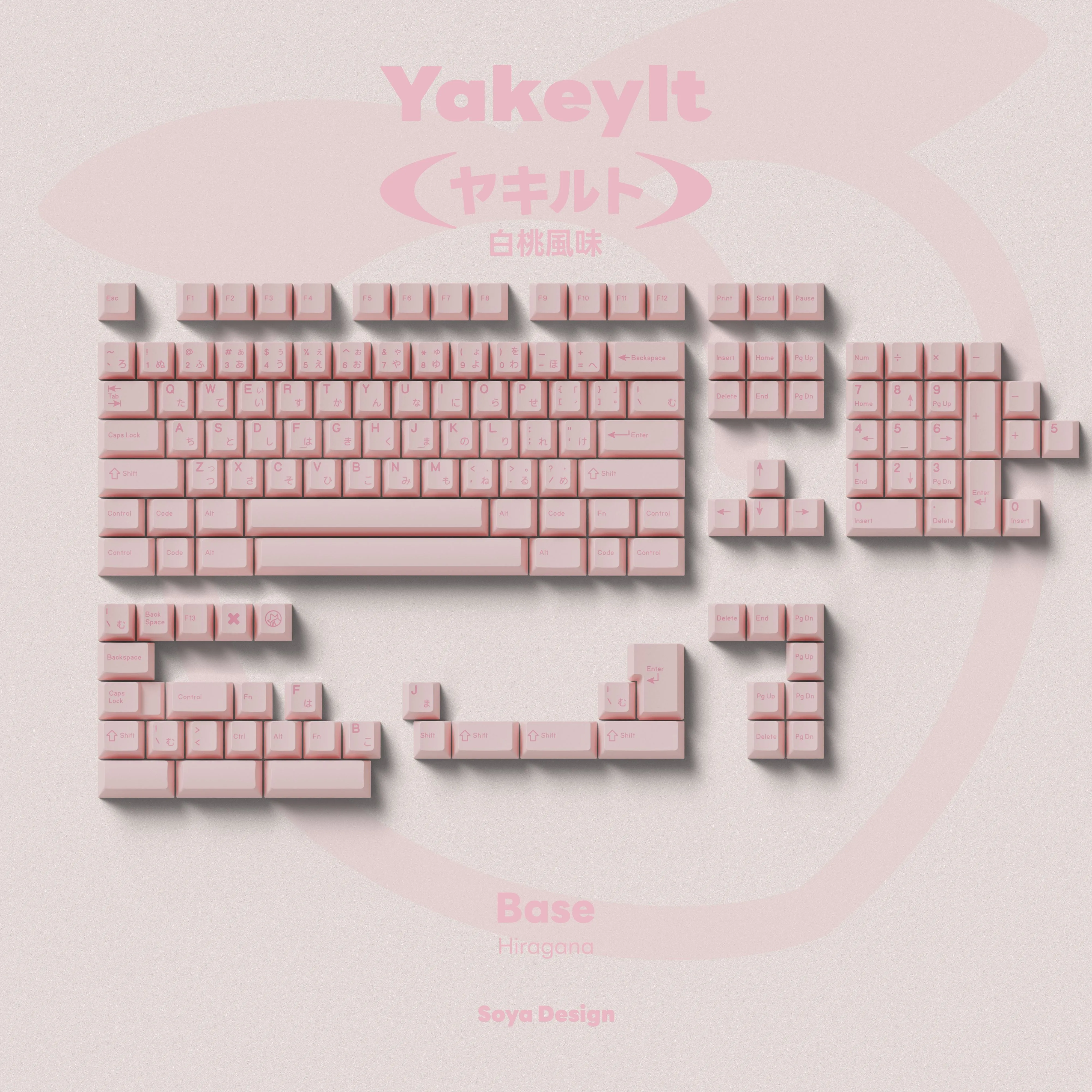 Streamer Keyboard Setup Keyboard Enthusiast Choice TUT YAKEYLT PEACH CHERRY PROFILE KEYCAPS SET