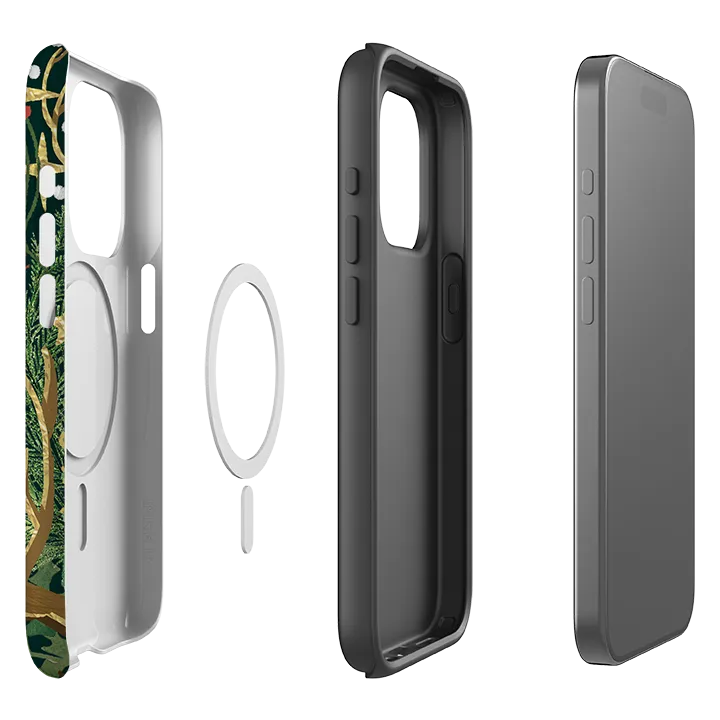 Polished Look Premium Detail iPhone MagSafe Tough Case - Winter Deer II By Emma Frances Grant