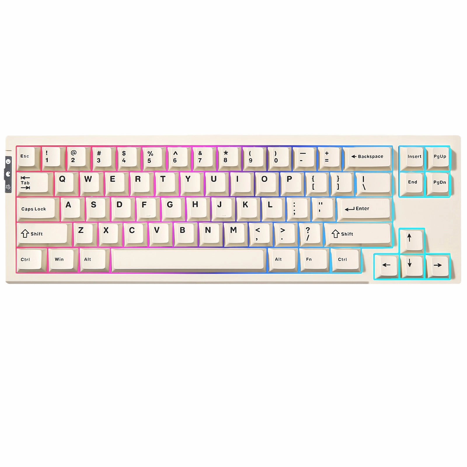 YUNZII RT68 Rapid Trigger Gaming Magnetic Keyboard Aluminum Plate Build Kit