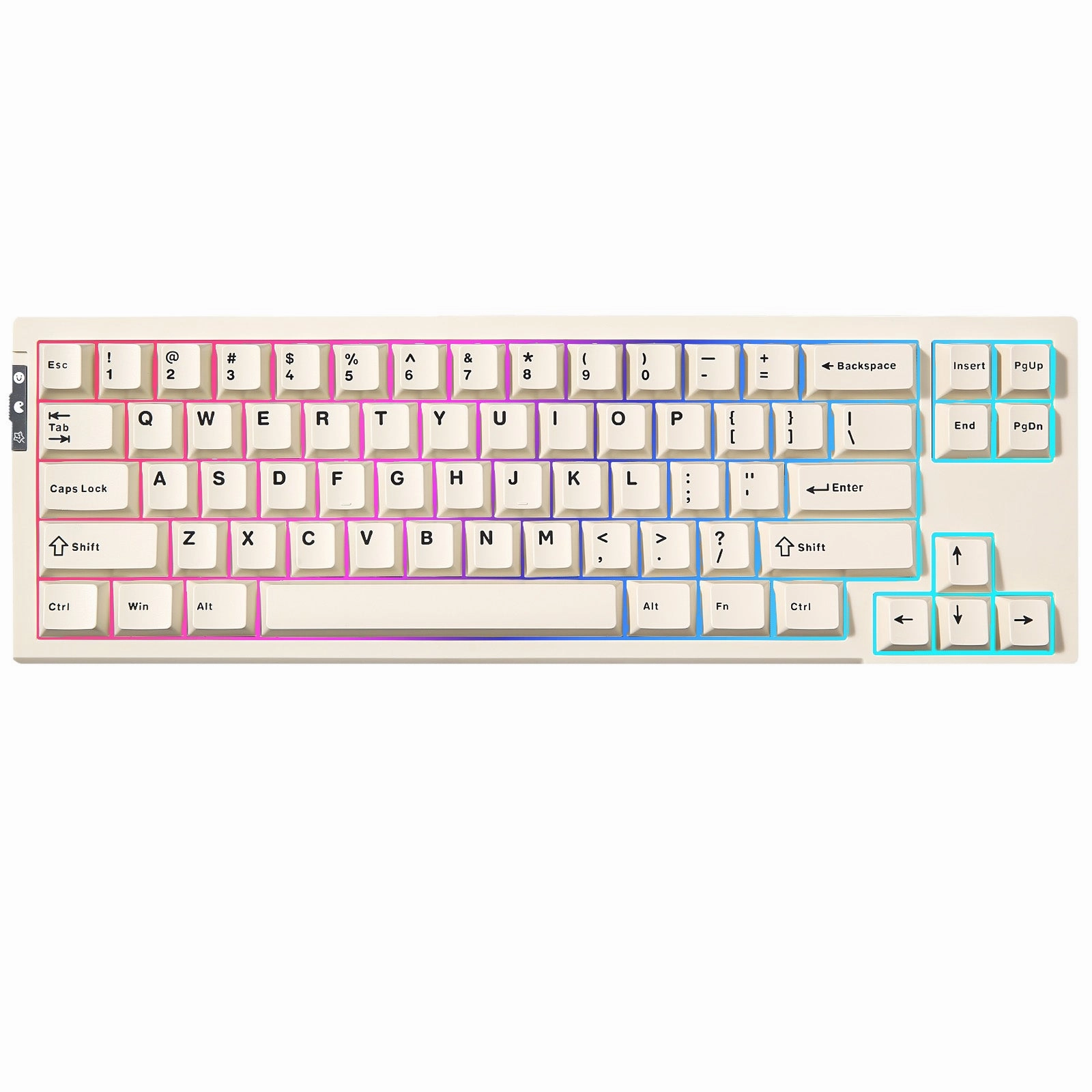 YUNZII RT68 Rapid Trigger Gaming Magnetic Keyboard Office Desk Setup