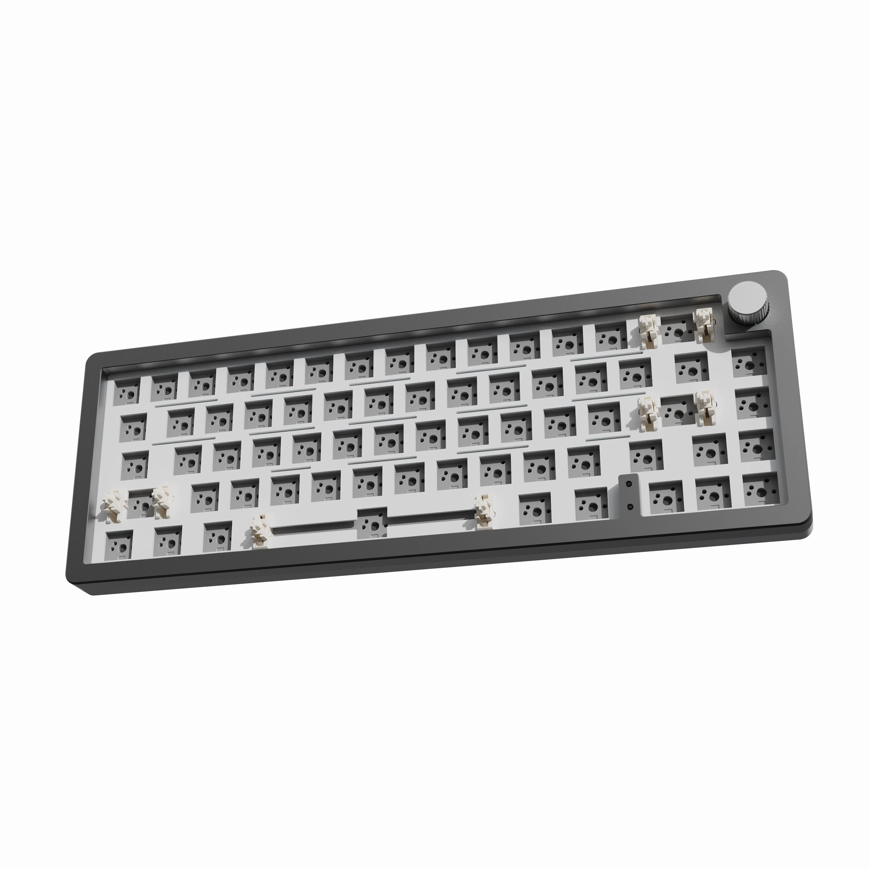 USB-C Gaming Keyboard YUNZII AL66 Knob Aluminum Keyboard Kit