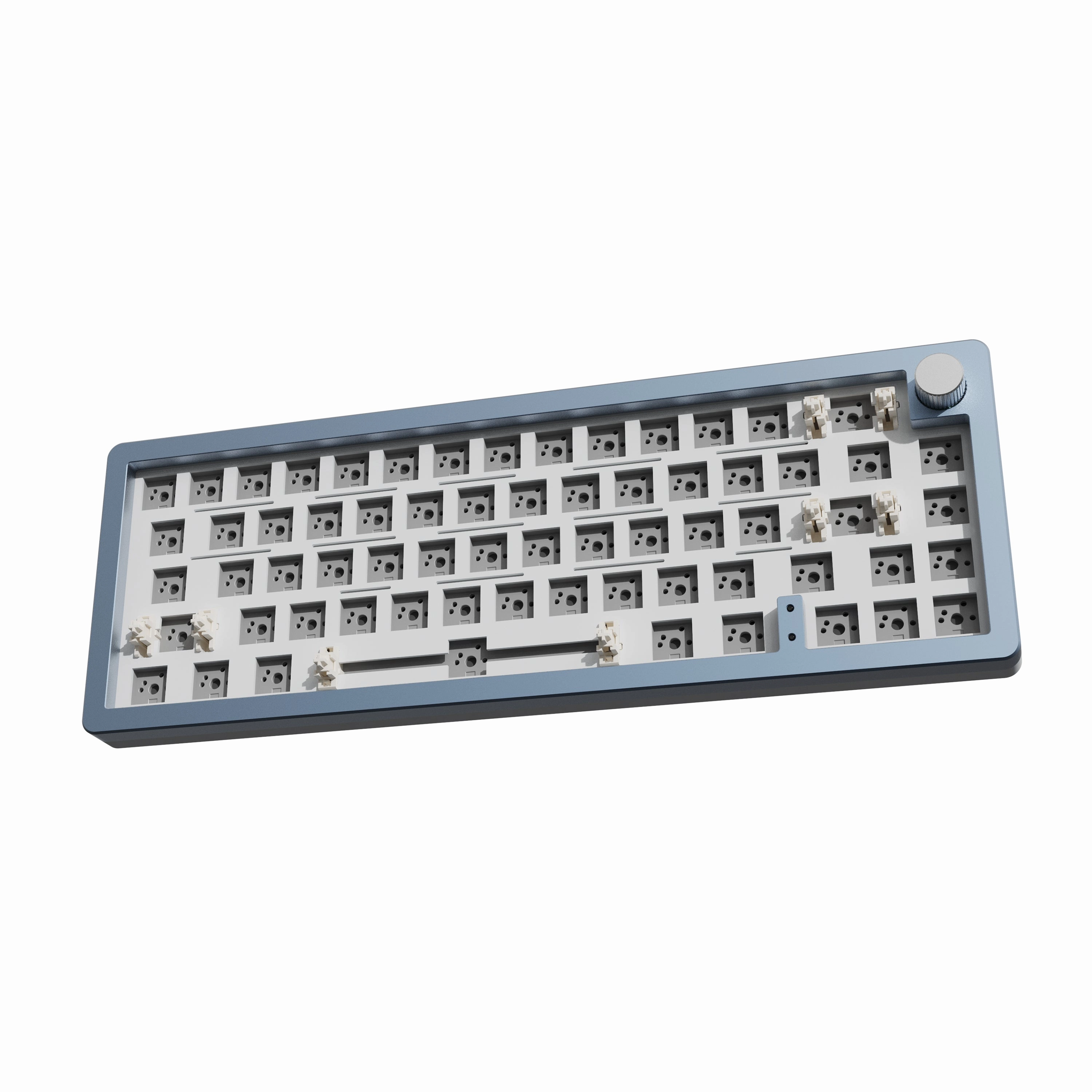 YUNZII AL66 Knob Aluminum Keyboard Kit Compact Layout