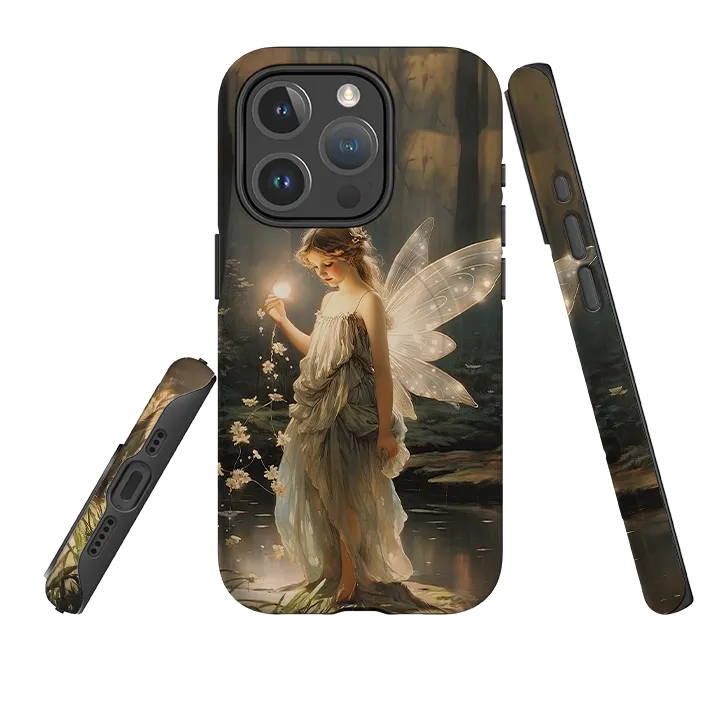 Protective Frame iPhone MagSafe Tough Case - Fairy Lights