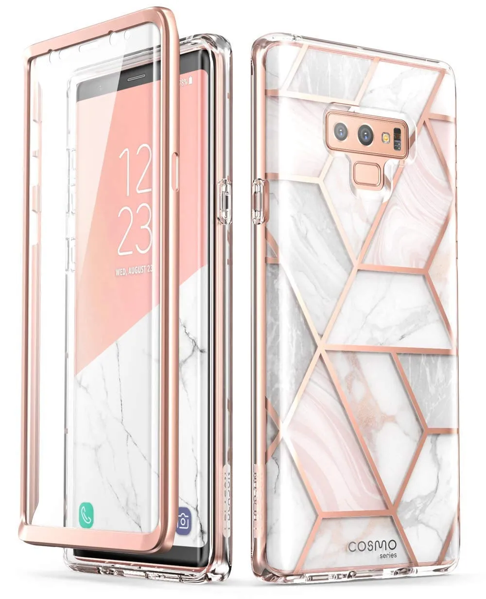 Galaxy Note9 Cosmo Case - Marble Pink Anti scratch Premium Detail