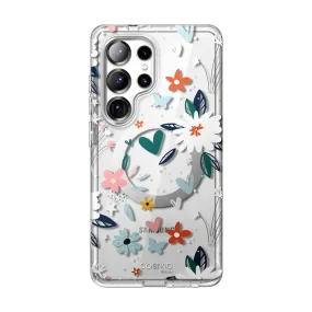 Galaxy S25 Ultra Cosmo Cute Case -Paint Comfort Pattern