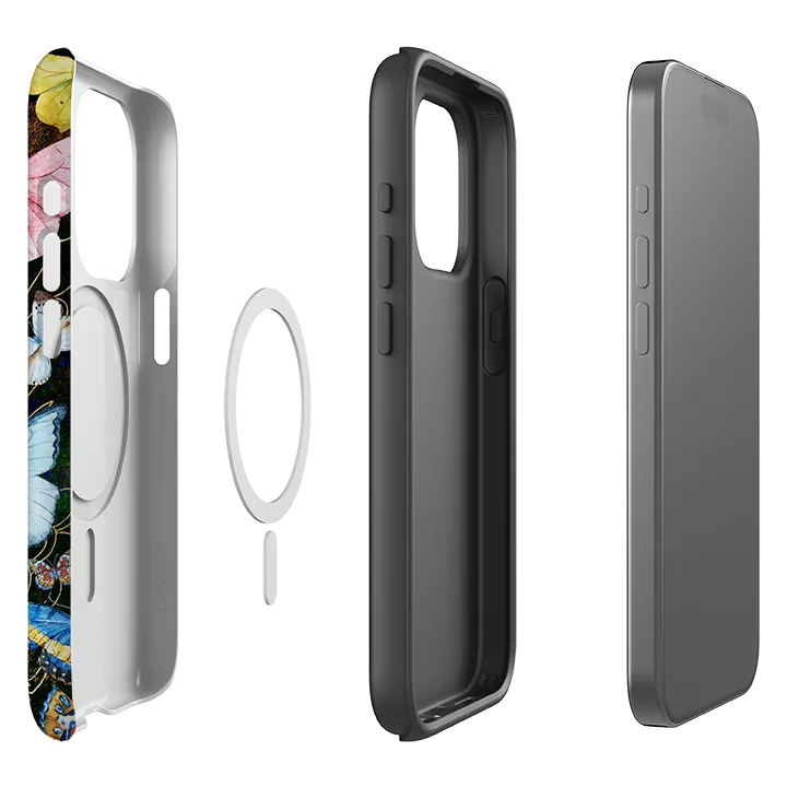 Transparent Edge Matte Detail iPhone MagSafe Tough Case - Arebury