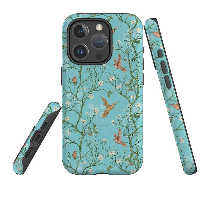 iPhone MagSafe Tough Case -  Autumn Birds Elegant Build Gift Choice
