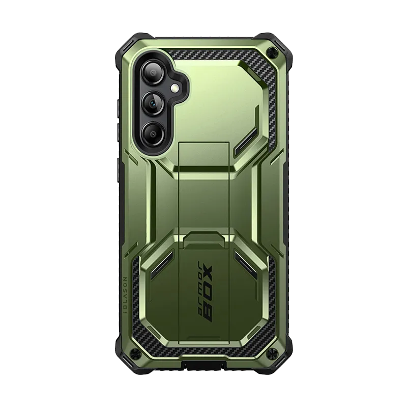Unisex Design Galaxy S23 FE Armorbox Rugged Case - Dark Green