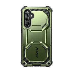 Unisex Design Galaxy S23 FE Armorbox Rugged Case - Dark Green