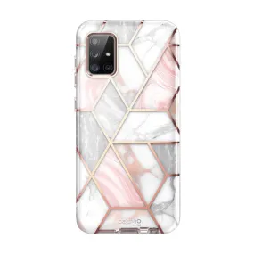 Protective cover Refined Finish Galaxy A71 5G Cosmo Case - Marble Pink