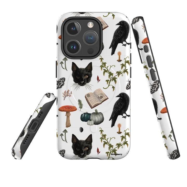 iPhone MagSafe Tough Case -  Halloween Pattern II By Anna Stead Smooth Finish