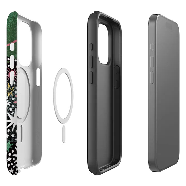 iPhone MagSafe Tough Case - Night Before Xmas IV By Emma Frances Grant Rugged Look Finish