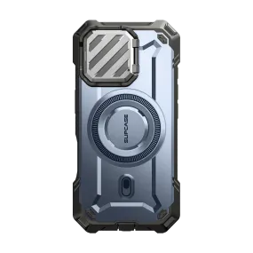 Premium Finish Minimal Style iPhone 16 6.1 inch Unicorn Beetle MAG XT MagSafe Case-Metallic Blue