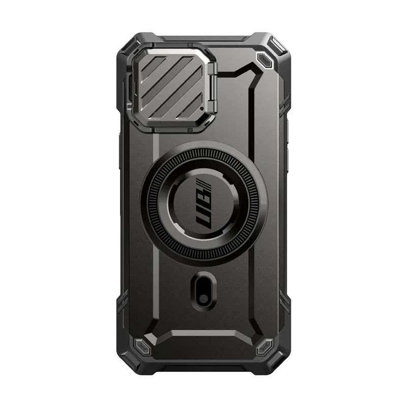 Modern Form Classic Touch iPhone 14 Pro Max 6.7 inch Unicorn Beetle MAG XT MagSafe Holster Case-Black