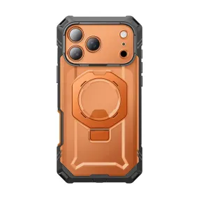 Durable Quality UB GRIP PRO Series iPhone 17 Pro Max MagSafe Phone Case with HD Tempered Glass - Coral