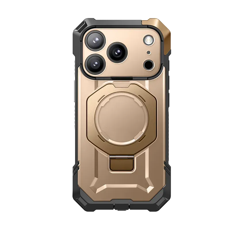 Smooth Feel UB GRIP Series iPhone 17 Pro MagSafe Camera Control Button Phone Case - Desert