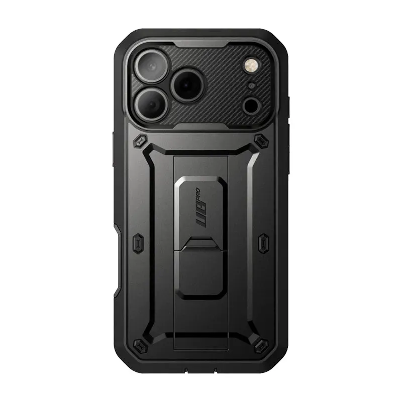 UB PRO Series iPhone 17 Pro Max Camera Control Button Phone Case - Black Frosted Finish