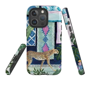 iPhone MagSafe Tough Case - Morocco Cheetah By Bex Parkin Comfort Material