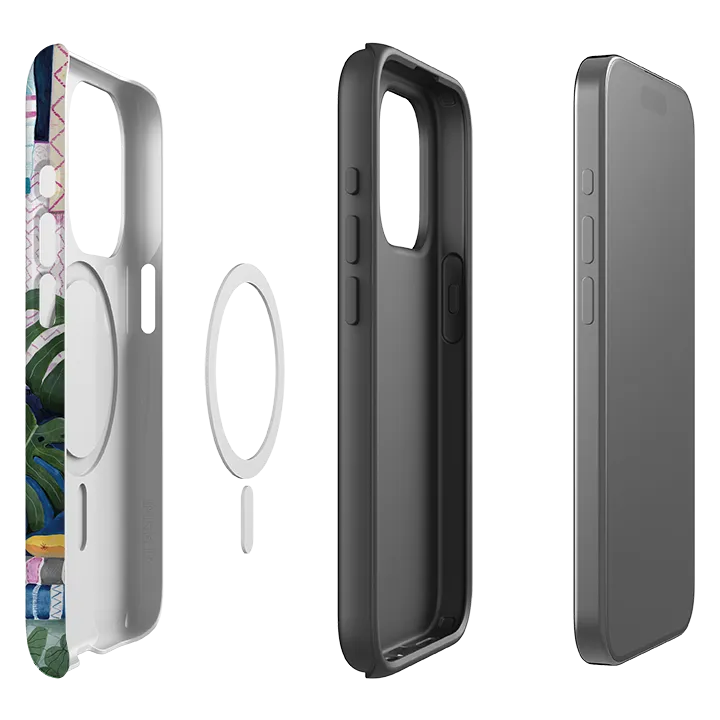 iPhone MagSafe Tough Case - Morocco Cheetah By Bex Parkin Protective Edge Layer