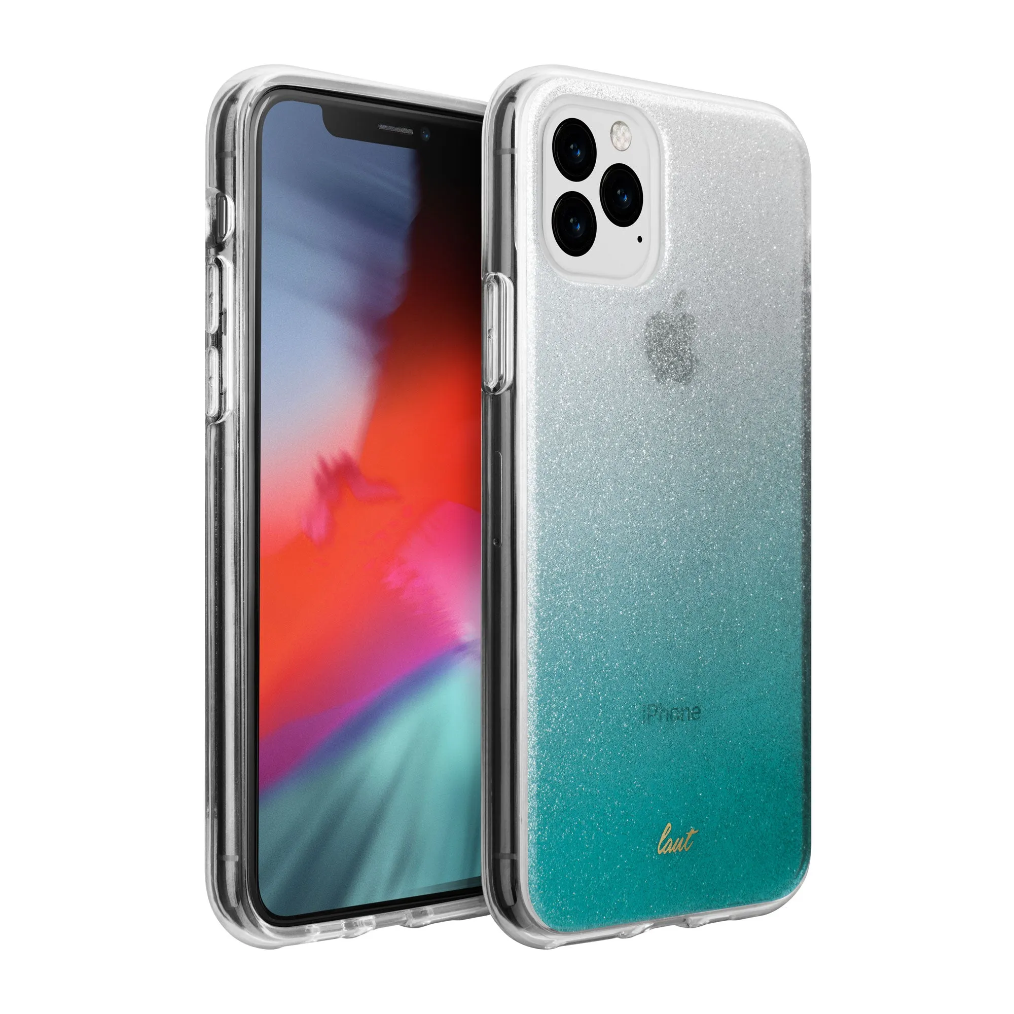 Rugged Pattern Design OMBRE SPARKLE for iPhone 11 Series