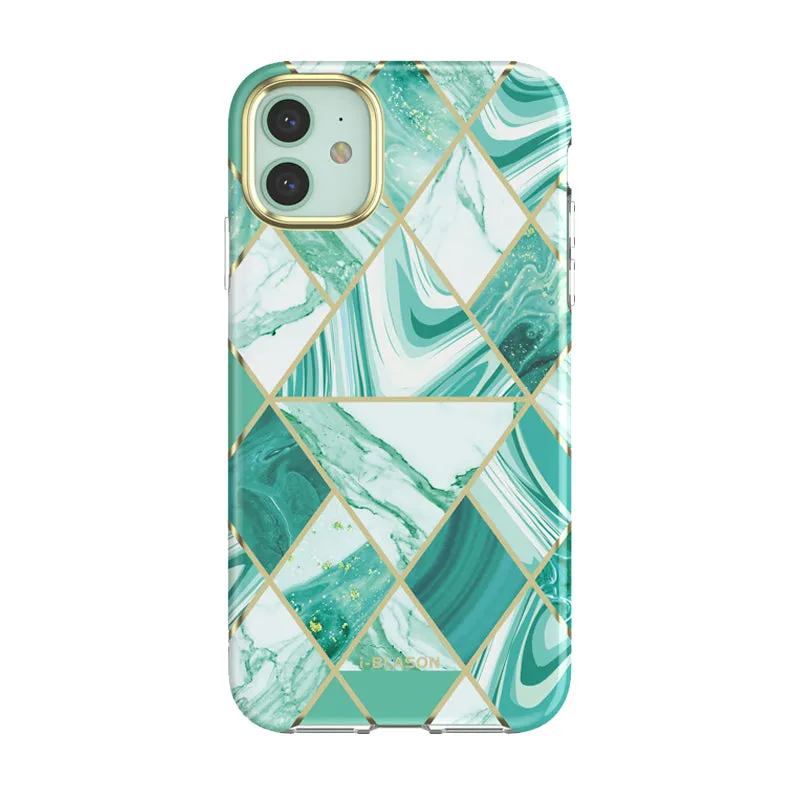 Protective Detail Vivid Surface Detail iPhone 11 Cosmo Lite Case-Marble Green