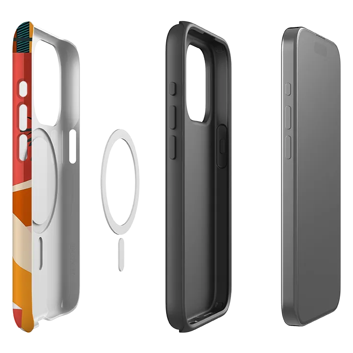 Tight Fit Shock Proof iPhone MagSafe Tough Case - Casablanca