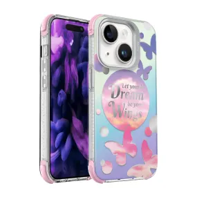 Flexible Pattern Soft Surface POP DREAMY case for iPhone 15 Series