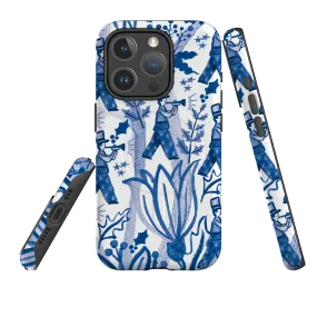 Protective barrier Durable Finish iPhone MagSafe Tough Case - Ten Pipers Piping By Emma Frances Grant