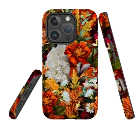 Smooth Form Matte Protection iPhone MagSafe Tough Case - Sunrays Floral 1