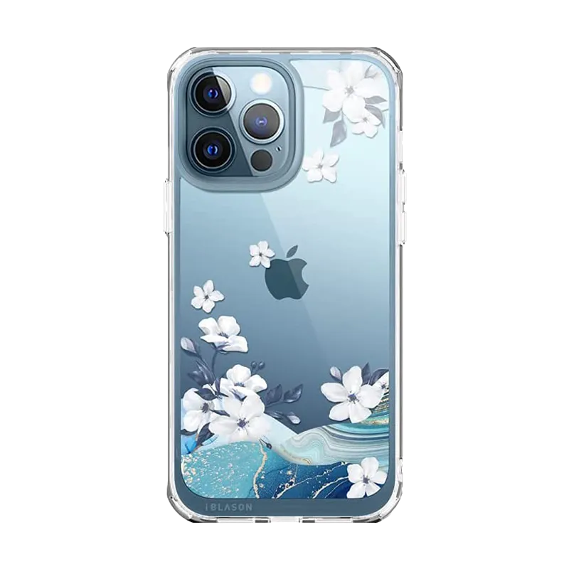 Flexible Detail iPhone 13 Pro Max Halo Case - Floral Sea