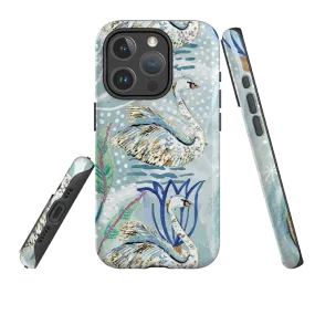 iPhone MagSafe Tough Case - Seven Swans III By Emma Frances Grant Smooth Surface