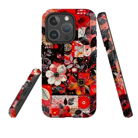 iPhone MagSafe Tough Case - Devon Floral Rugged Edge Water shield