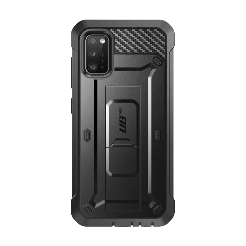 Light Design Galaxy A41 Unicorn Beetle Pro Rugged Case-Black