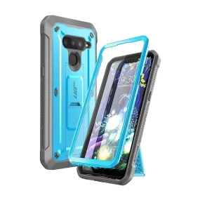 LG V50 ThinQ Unicorn Beetle Pro Full-Body Holster Case-Blue Matte Feel Texture Smooth Shape
