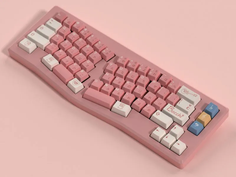 UNIKEYS BOCCHI CHERRY PROFILE KEYCAP Cable Management Mechanical Keypad Developer