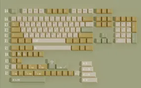 Detachable Cable Kit Mechanical Keycap Set UNIKEYS PBT MAI LANG KEYCAP CHERRY PROFILE