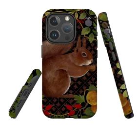 iPhone MagSafe Tough Case - Squirrel Border By Bex Parkin Travel Essential