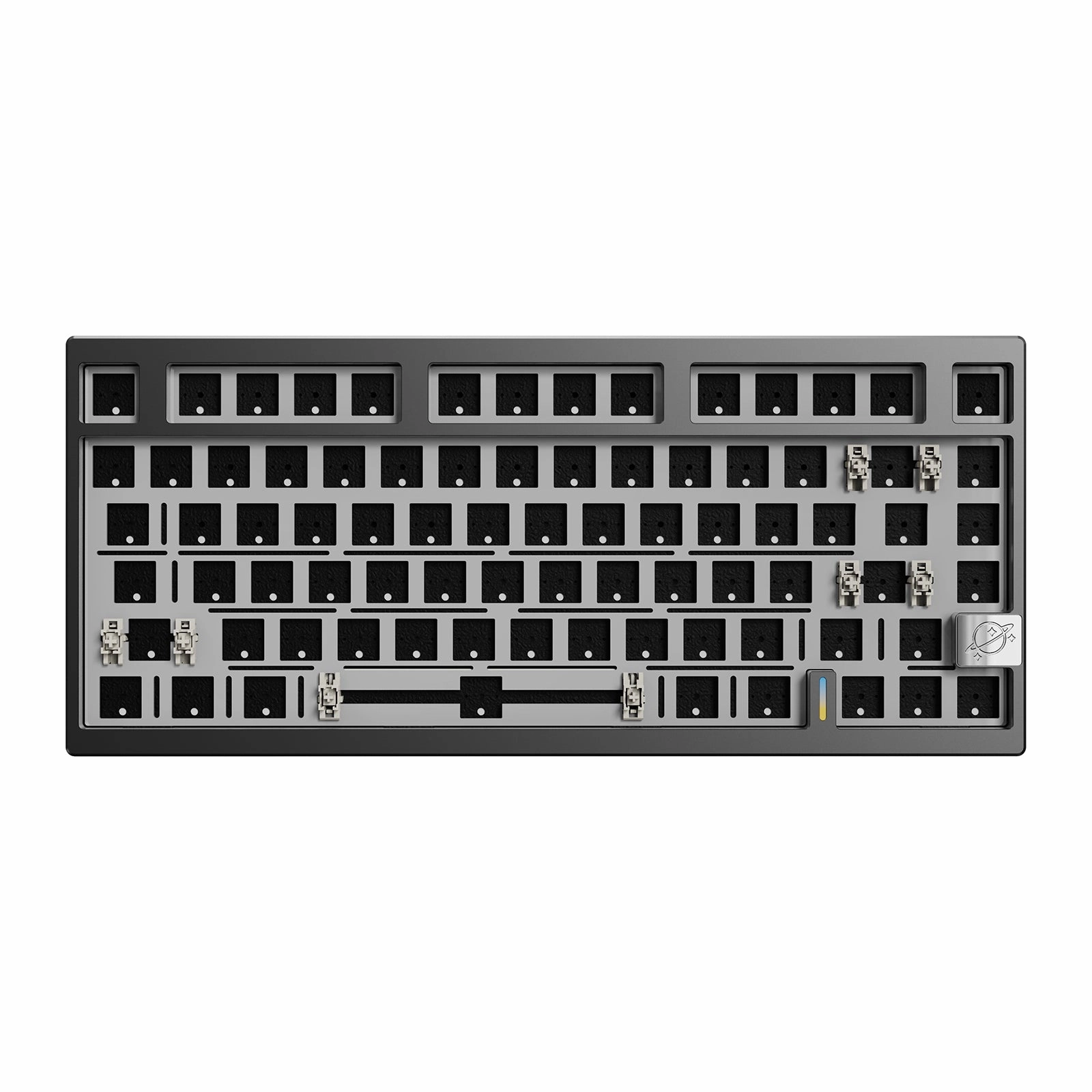 Optical Mechanical Switch YUNZII AL75 PRO Aluminum Barebone Mechanical Keyboard Kit