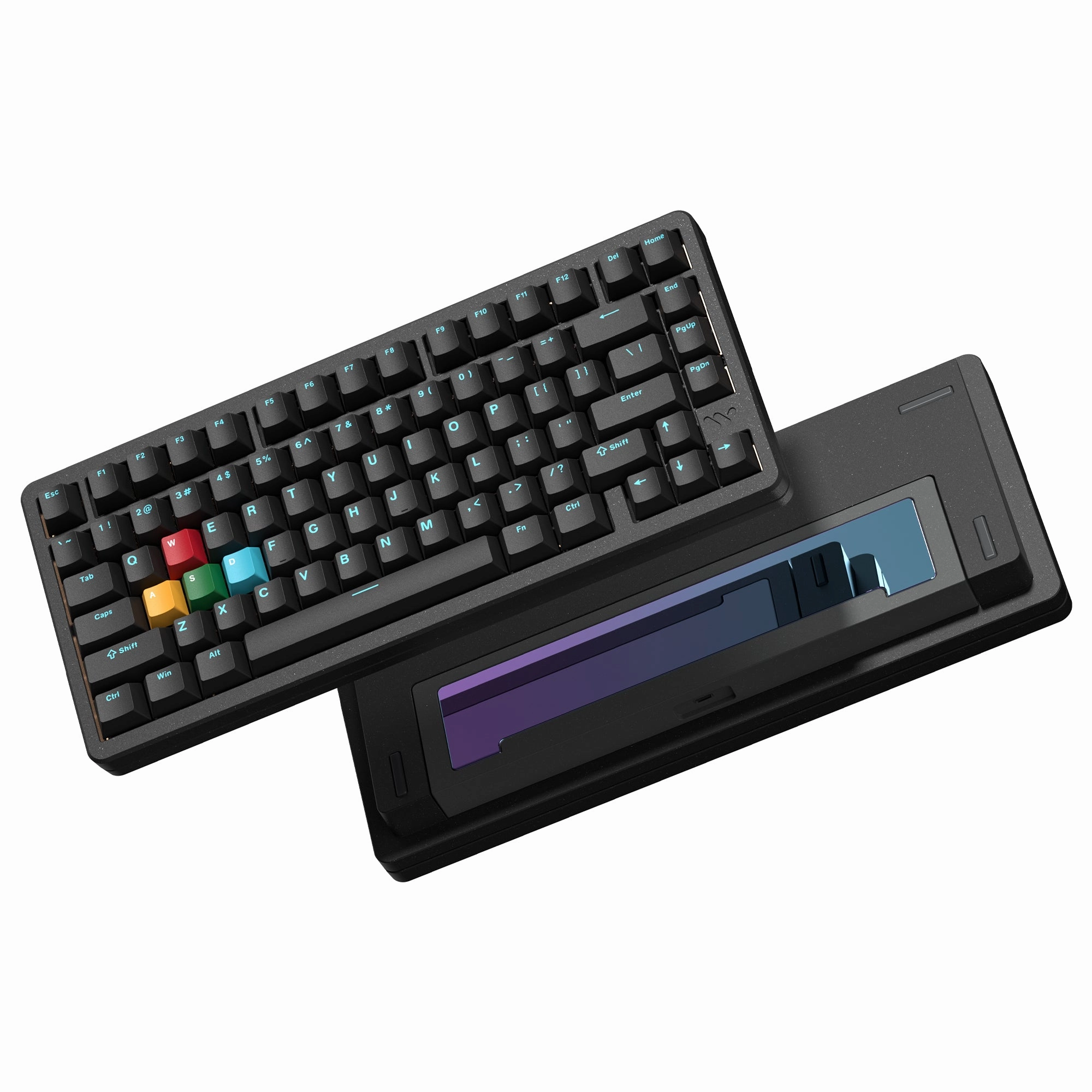 Wireless Mechanical Pad Silent Typing Keys Womier SK75 TMR Wireless Magnetic Switch Aluminum Keyboard