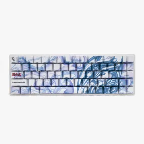Smooth Key Travel Keycap Puller Tool YGO x HG Basecamp 65 Keyboard - Blue Eyes White Dragon