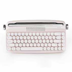 Content Creation YUNZII ACTTO B307 Upgraded Rechargeable Wireless Retro Typewriter Keyboard